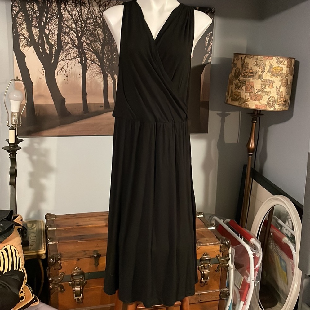 Loft Beach Black Dress - L